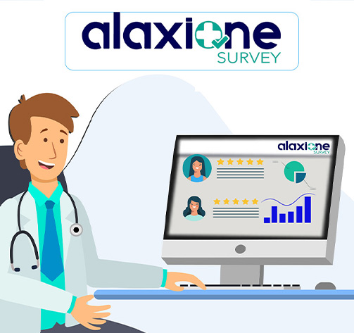 alaxione survey gestion e-reputation professionnels de santé