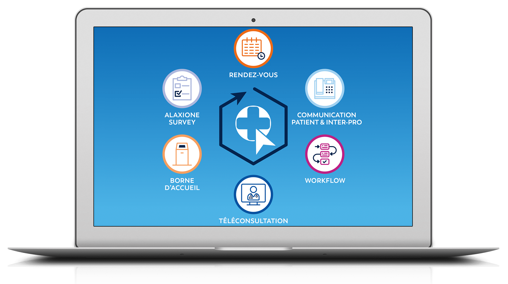 Logiciel alaxione alternative à Doctolib