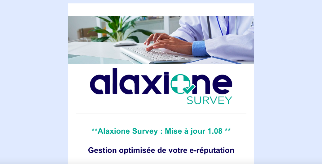 Newsletter Survey : mise à jour et nouveautés