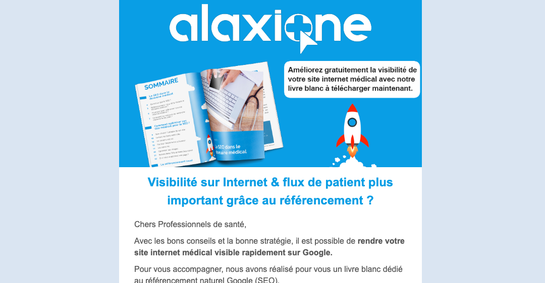 Newsletter votre activite medicale encore plus visible sur internet