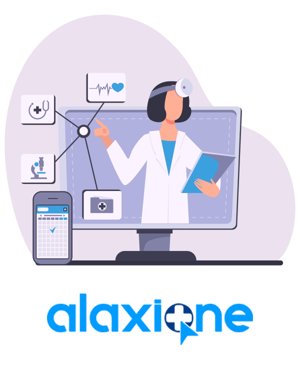 alaxione alternative à Doctolib demande de contact